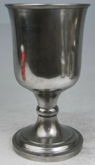 Fine Antique Pewter Communion Cup Chalice By James Dixon C1830