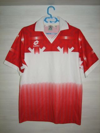 Lotto 1992 - 93 Template Shirt Vintage Jersey Size L