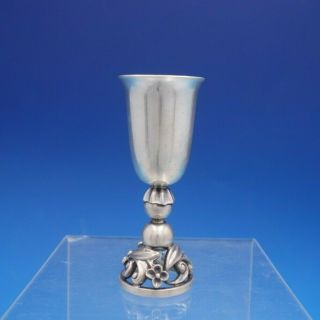 La Paglia By International Sterling Silver Cordial Cup Marked 100 (4153)