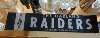 Vintage Oakland Raiders 1960 