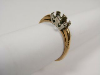 Antique Gold Ring For Scrap Or Stones