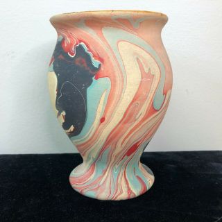 Vintage Nemadji Pottery Vase 5.  5 