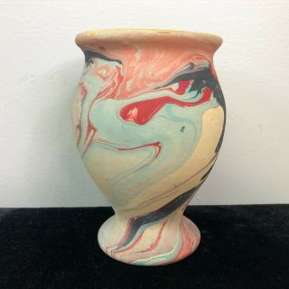 Vintage Nemadji Pottery Vase 5.  5 