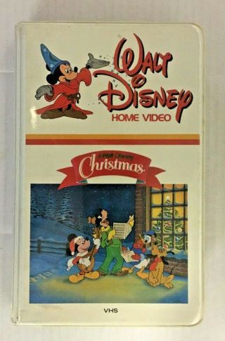 Walt Disney Home Video: Christmas 1982 Vintage Clam Shell