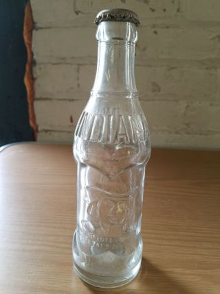 Vintage Glass Coca Cola Richmond Indiana Bottle 6.  5 Oz W/cap Empty