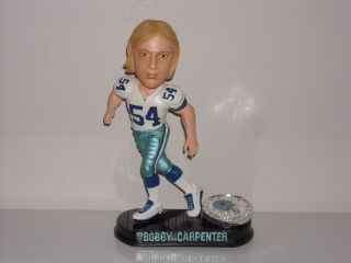 Bobby Carpenter Dallas Cowboys Bobble Head 2006 Blatinum Limited Edition 