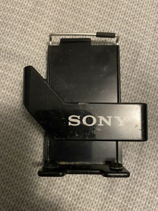 Vtg Sony Wm - 2 Walkman Ii Belt Clip Holder Case