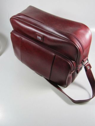 Retro Vintage American Tourister Red Travel Shoulder Overnight Carry - On Bag