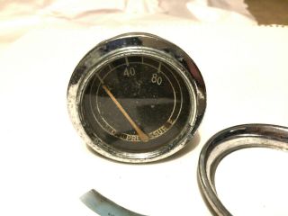 Stewart Warner Oil Pressure gauge for Chris Craft marine 2