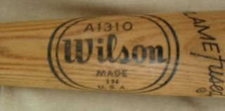 Wilson A1310 Vintage Wooden Mickey Mantle Famous Players Baseball Bat 33 "