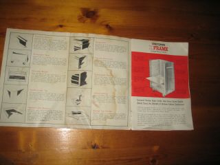 Vintage Sears Craftsman TOol chests and Cabinets Owners Guide 2