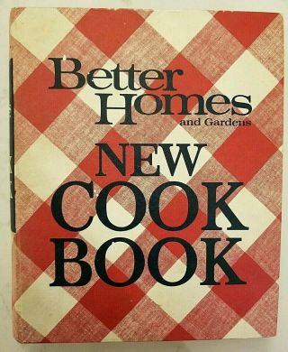 Better Homes & Gardens Cookbook 1970 3rd Printing 5 Ring Binder Vintage Look