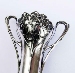 Wmf Art Nouveau Silver Plated Vase C1900