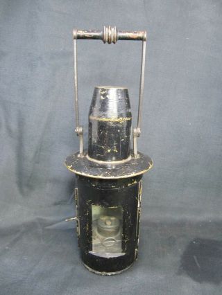 Vintage Retro Antique Brass Oil Lamp Lantern