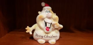 Vintage Christmas Kreiss & Co.  Psycho Ceramics Santa Claus Figurine (6 ") Japan