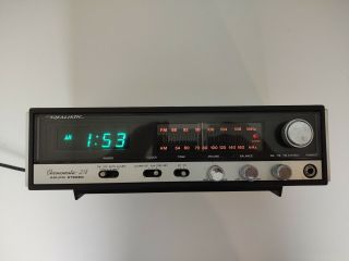 Vintage Realistic Chronomatic - 228 Am - Fm Stereo Alarm Clock Radio - Great