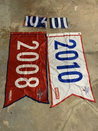 Philadelphia Phillies 1993 2008 2009 2010 World Series Banner Flag Pennant Sga