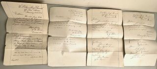 4 Antique 1863 1864 Civil War Letters Reports Uss Pensacola Steamer Ship Us Navy
