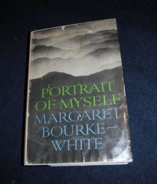 Portrait Of Myself By Margaret Bourke White Vintage 1963