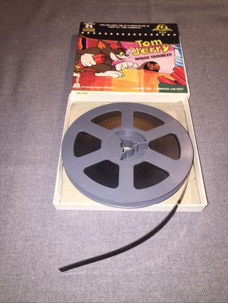 VTG 8MM Sound Film Tom and Jerry Mouse Troubles M - 113 2