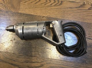 Vintage Craftsman 1/4 Electric Drill Model Good W/cord