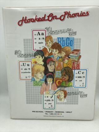 Gateway Educational Hooked On Phonics Reading Complete 1992 Vintage Home School