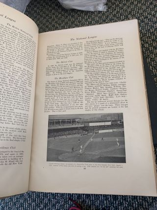 THE BOOK OF BASEBALL BY PATTEN & MCSPADDEN NY 1911 1ST ED WITH OVER 200 PHOTOS 3
