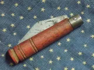 Revolutionary War Era Penny Knife.  18th Early 19th Century Pocket Knife.