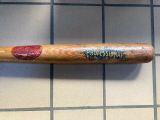 Vintage J.  C.  Higgins Professional Decal Baseball Bat Model 1618