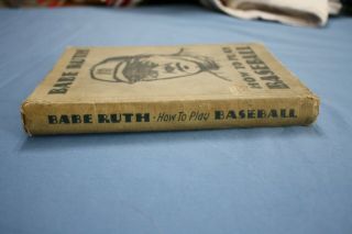 Babe Ruth How to Play Baseball 1st Edition 1931 Cosmopolitan Book many Photos 2