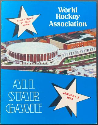 1973 - 74 Wha All Star Program World Hockey Association Howe Hull,  Others