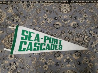 Vintage Sea - Port Cascades Defunct 1970s Team Pennant World Team Tennis League