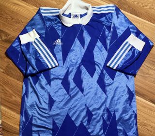 Classic Ultra Rare Adidas Vintage Shirt Goalie Football Soccer Jersey 80 