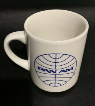 Pan Am Airlines Coffee Mug Vintage Collectible