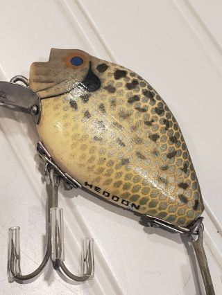 Heddon 740 Crappie Wood Punkinseed Flap Rig