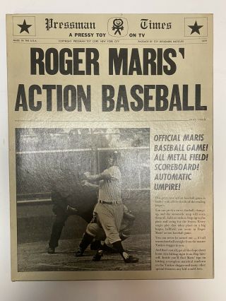 Vintage 1962 Roger Maris 