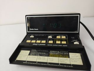 Vintage Radio Shack Plug’n Power Remote Control Timer Center 61 - 2679