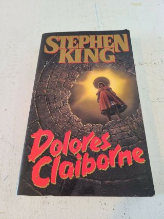 Stephen King Dolores Claiborne Vintage 1993 1st Printing / 1st Paperback