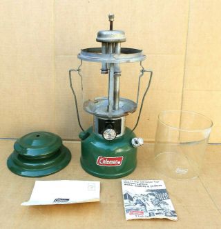 Vintage Coleman Lantern Model 220K With Carrying Case,  (circa 1980 ' s) 2