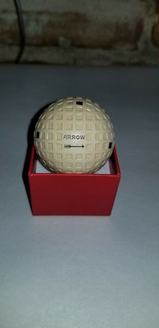 Vintage Square Mesh Golf Ball Circa 1930 