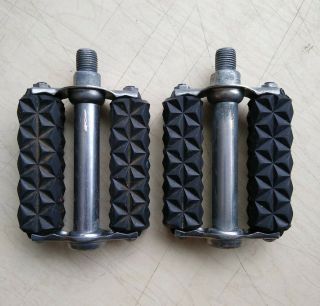 Schwinn Approved Bicycle Waffle Pedals 1969 Oem Stingray Fair Lady Lil Chik