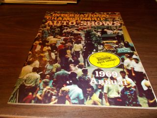 1969 International Championship Auto Show Program / Great Ads And More