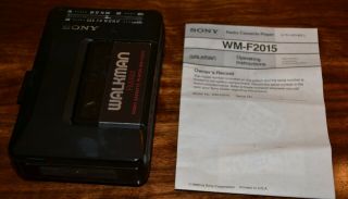 Vintage Sony Walkman Portable Am/fm Radio Cassette Player Wm - F2015 – Cassette Pl