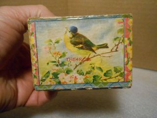 Vintage Ying Mee Tea Co.  Woo Lung Tea Co.  Cardboard Box 2 1/2 OZ 3