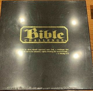 Bible Challenge - Bible Board Game Trivia - Vintage 1984 (james E.  Barineau)