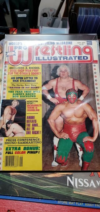 Vintage Pro Wrestling Illustrated Magazines (2) From 1979