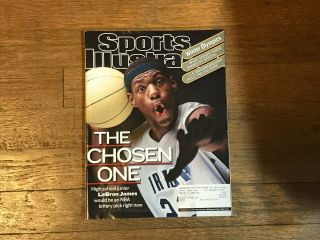 Sports Illustrated Issue - Lebron James Cover - The Chosen One - February 2002
