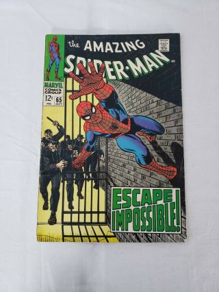 Vintage Marvel Comic Book - The Spider - Man (65) -