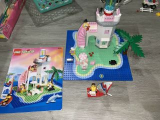 1995 Lego System Paradisa Dolphin Point 6414 With Instructions