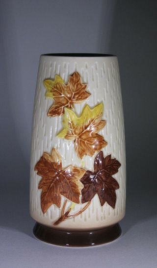 Vintage Sylvac Autumn Leaves Vase No: 4011